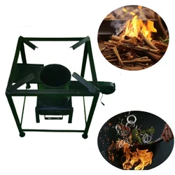 MW14 Commercial Cooking Stove With Blower and Flame Controller ,  Mild Steel Body