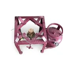 Generic Commercial 10x10 Inch Diesel Bhatti Stove with 3L Fuel Tank for Efficient Cooking