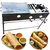 SBWG Commercial 2-in-1 Gas Operated Dosa Bhatti with Burner, MS Body