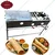 SBWG Commercial 2-in-1 Gas Operated Dosa Bhatti with Burner, MS Body