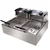 Commercial 8L+8L Electric Double Pan Deep Fryer