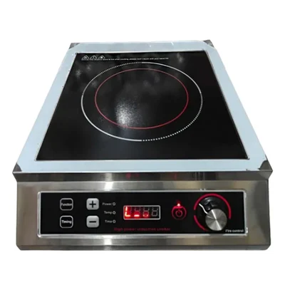 Commercial 3.5 Kw High Power Induction Cooktop with Temperature Controller 