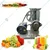 Commercial No. 30 Pulpy Fruit Juicer Machine with 0.25 HP V-Belt Drive Motor, Aluminium Body
