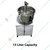 Vinayak Machines Commercial L-Type Atta (Flour) Mixing Machine With 1 HP Motor and 15 Kg Bowl Capacity