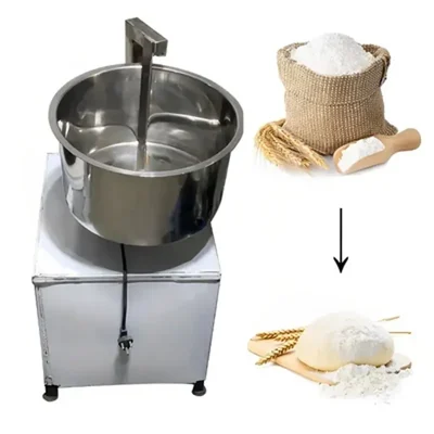 Vinayak Machines Commercial L-Type Atta (Flour) Mixing Machine With 0.5 HP Motor and 5 Kg Bowl Capacity