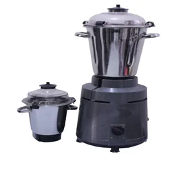 Commercial Mixer Grinder 2000W with 2 Jar (5L & 2L), For Large Scale Food Preparation