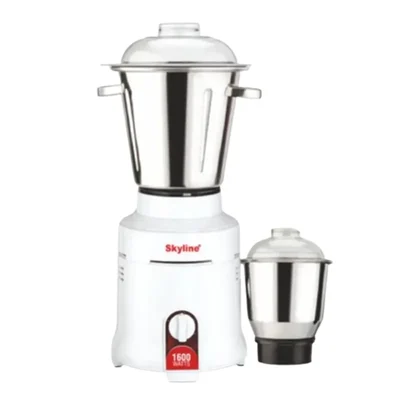 Skyline 1600W Commercial Mixer Grinder with 2 Jars, VTL-1600, With 1 Year Warranty