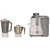 Skyline 1000W Commercial Mixer Grinder with 2 Jars,VTL-1700, With 1 Year Warranty