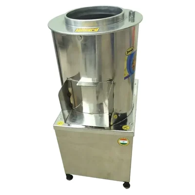 Commercial Potato Peeler Machine, SS Body, 10 kg, Without Motor