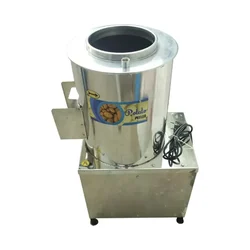 Commercial SS Body Potato Peeling Machine, 15Kg Capacity, Without Motor 