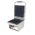 Mira Steel Commercial Stainless Steel 4 Slice Gas Operated Sandwich Griller