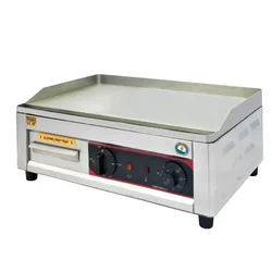 ADORMA GP 18 X 12 Commercial Stainless Steel Griddle Plate with 1 Year Warranty