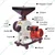 Commercial 10" Stone Type Vertical Flour Mill/Atta Chakki with 1.5hp Copper Motor, 15-18 kg/hr Capacity