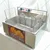 High Quality SS 14 L Electric Deep Fryer For Commercial Bulk Frying, 22 x 16 x 11 Inches