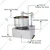 Made in India 5L SS Commercial Wet Grinder (Requires 0.5 HP Motor)