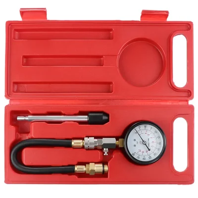 Premium Quality Compression Pressure Gauge Tester for Motorcycle and Car Petrol Engine