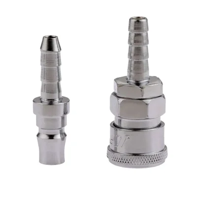 Air Line Hose Compressor Connector For Pneumatic Fittings, 8 mm Inner Diameter (SH20 + PH20)