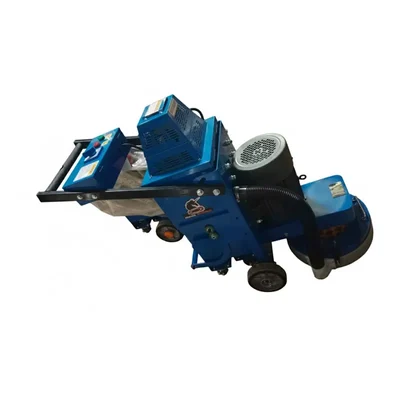 Heavy Duty Industrial Concrete Polishing and Grinding Machine 4 KW High Speed Floor Grinder with 5 Piece Bits