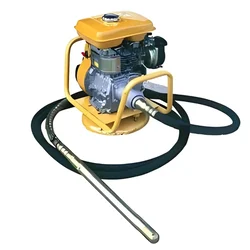 Heavy Duty Recoil Start Concrete Vibrator With 6.5 HP Petrol Engine and 4 meters Vibrating Needle