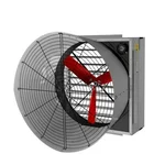 54 Inch Cone Ventilation Fan For Poultry Farms With CFM 28000 & 1.5 HP Three Phase Motor 