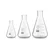 SBT Instruments Borosilicate 3.3 Glass Conical Flask 25ml, 50ml, 250ml with Graduation Marks for Laboratory