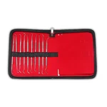 Forgesy Stainless Steel 3 Handle Conservative Surgical Plier Kit, Set Of 24 Pieces
