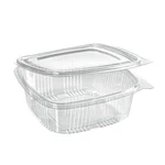 1500 Pcs, 375ml PET Hinged Transparent Container for&nbsp;Snacks, Cookies Packaging