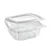 1500 Pcs, 375ml PET Hinged Transparent Container for&nbsp;Snacks, Cookies Packaging