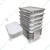 600ml 1000 Pcs, Rectangular Aluminum Container with Lid