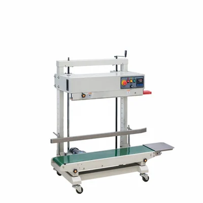 Heavy Duty 15Kg Vertical Continuous Band Sealer Machine 800W