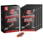Amish Herbal 10gm Cockroach Powder, 100% Organic, Safe For Homes With Kids & Pets (Pack of 4)