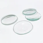 COMETEK (Set of 4) Double Convex Lens, 300mm Focal Length, 2 inch (50mm) Diameter Lens with Ground Edges, Polished