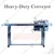 Heavy Duty Stainless Steel Stacker Conveyor Belt Machine, Conveyor Size 1500x228mm