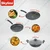 Skyline VTL-8600 Non-Stick Cookware Set, 220mm Frying Pan, 250mm Dosa Tawa & 220mm Kadhai with 1 Year Warranty