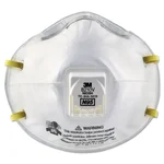 3M N95 Cool Flow Valve Dust Fumes Particulate Disposable Respirator 8210V