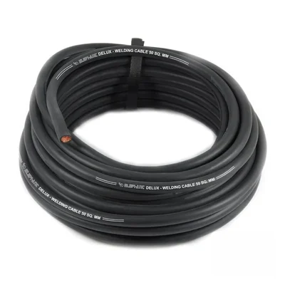 Elephant 50 Sq. mm Deluxe Copper Welding Cable - 50 Meter Length (DLX-50-50)