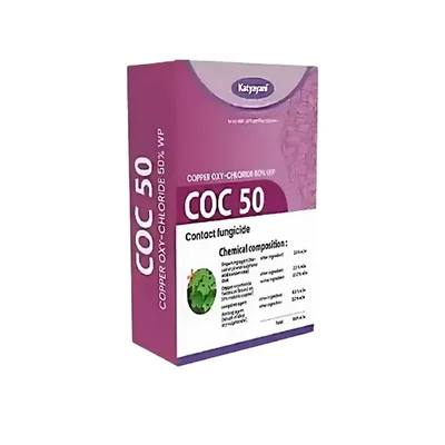 Katyayani COC 50 Copper Oxychloride 50% WP Fungicide for Effective Control Of Wide Range Of Fungal Diseases(Quantity-500 gm x 1)