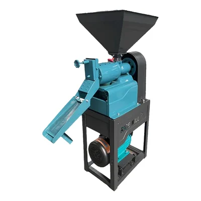 6N40 Model 3 Hp Rice Mill Machine, With 130-150 Kg/Hr Capacity