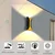 GIGAWATTS 18W Wall Light 2 Way Modern Waterproof 110LM COB LED Mount Fixture for Home, Outdoor, Living Room, Bedroom 