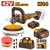 Ingco 180mm (7") 42V Cordless BL M14 Thread Size With Variable Speed Polisher With Accessories, 400-2500 RPM (APLI42181)
