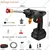 Premium Quality Dual Battery Operated Cordless Car Washer High Pressure Pump