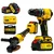XLNT 2-In-1 48V Cordless 125mm Angle Grinder & 10mm Keyless Metal Chuck Drill Machine Combo With 2 Pcs Battery & Charger