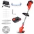 Gigawatts 24V Cordless Grass Cutter with 3Ah Dual Batteries, Blade, Charger & Other Accessories, GW-GRTR-V01