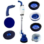 Heavy Duty Battery Operated Multi Mop with Brushes for Scrubbing, Buffing, Polishing For All Type of Surfaces