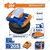 Wadfow 254mm (10") 20V Cordless Polisher With Battery-Charger & Polishing Bonnets, 2500 RPM (WHL352541)