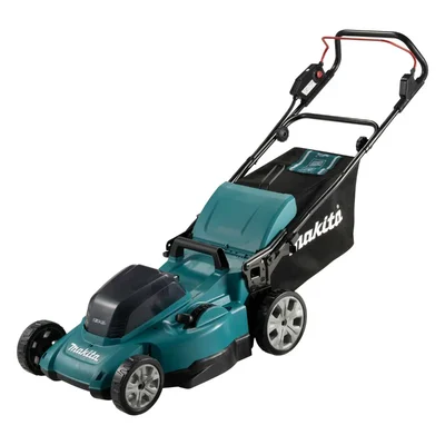 Makita DLM481CT2, 48 CM Cordless Lawn Mower (Self-Propelled) With 2 Pieces 18V Li-Ion Battery and Charger