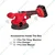 Xtra Power 14.5 Cm Cordless Tile Tiling Machine, 65 Kg Suction Capacity & 2000 mAh Battery Capacity (XPT-488)