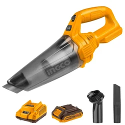 Ingco 0.5 L, 9kpa Cordless Handheld Vacuum Cleaner, With Battery and Charger(CVLI20126)