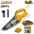 Ingco 0.5 L, 9kpa Cordless Handheld Vacuum Cleaner, With Battery and Charger(CVLI20126)