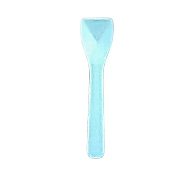 2.7 inch (70 mm) Eco-Friendly Cornstarch Dessert Taster Spoons for Outdoor and Indoor Events(Pack-Pack of 100 Pcs)